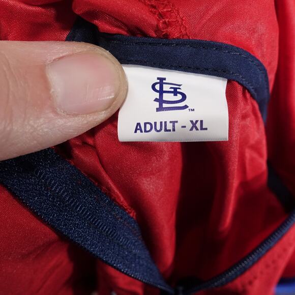 ST LOUIS CARDINALS SGA STADIUM GIVEAWAY LIGHTWEIGHT WINDBREAKER XL OLD DOMINION - Picture 7 of 8